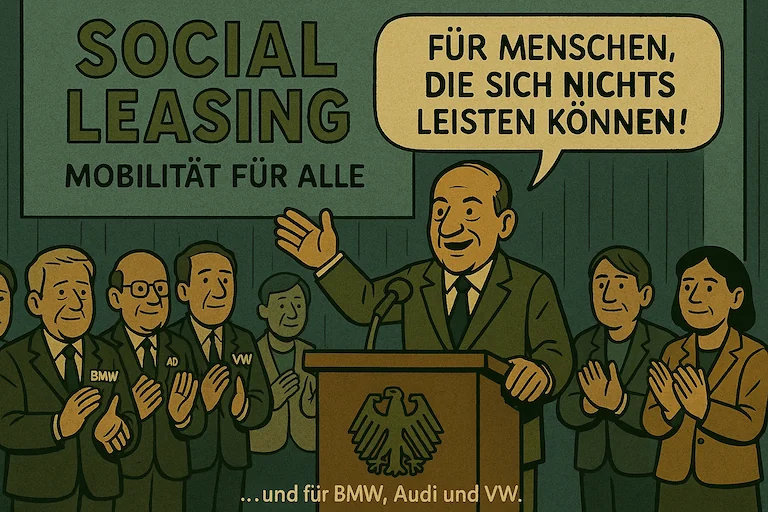 Sozial geht nur mit Leasing